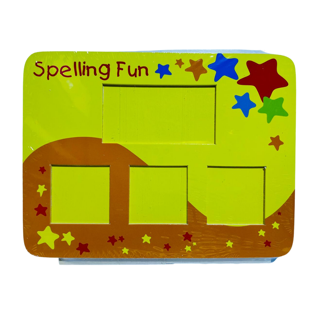 Spell & Learning β 41 Pcs Wooden Word Matching Puzzle