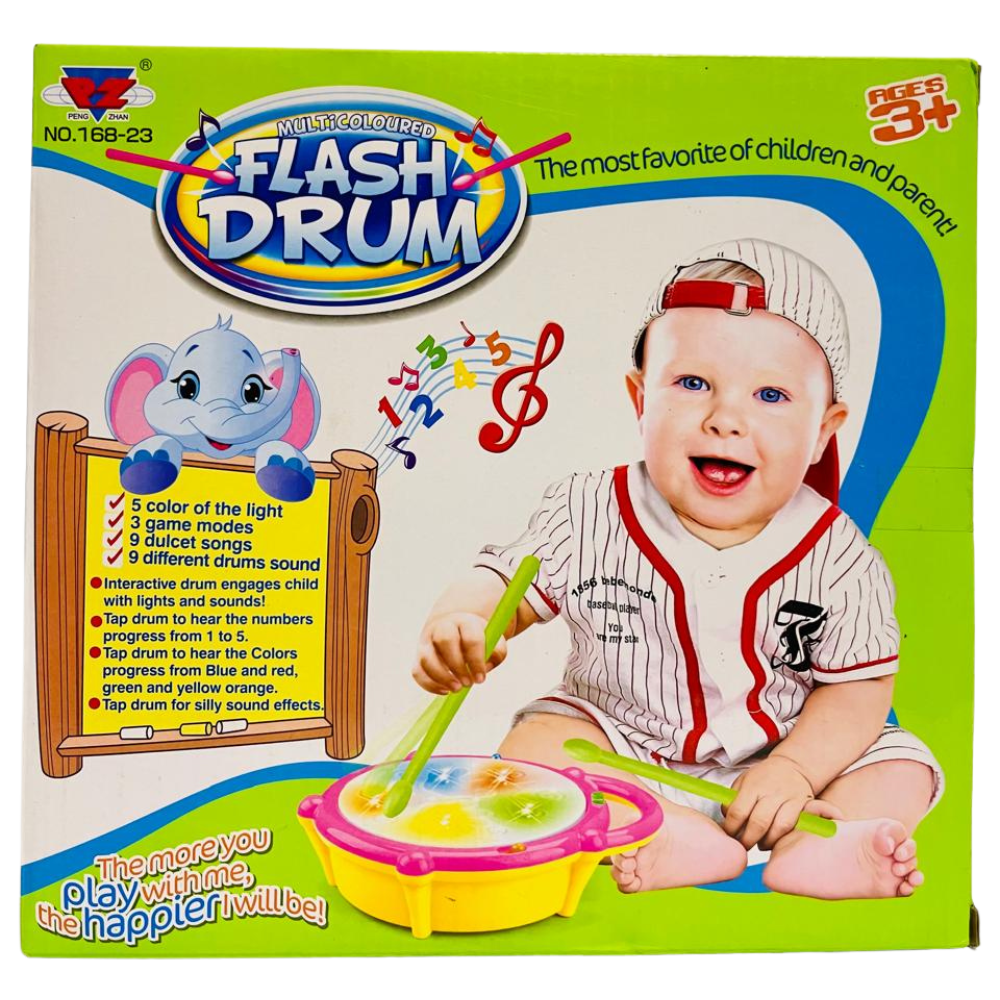 Flash Drum Toy β Lights, Beats & Music
