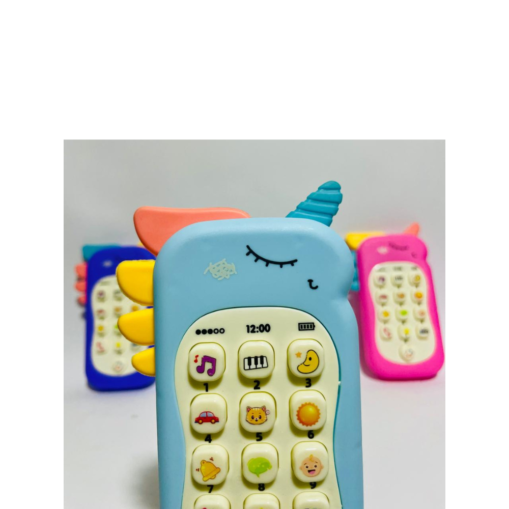 Unicorn Kids Puzzle Mobile Phone – Teether & Light Sound Toy