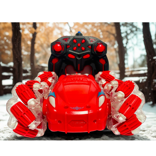 Double Side RC Stunt Car – 360° Spin, Drift, Lights & Lateral Moves