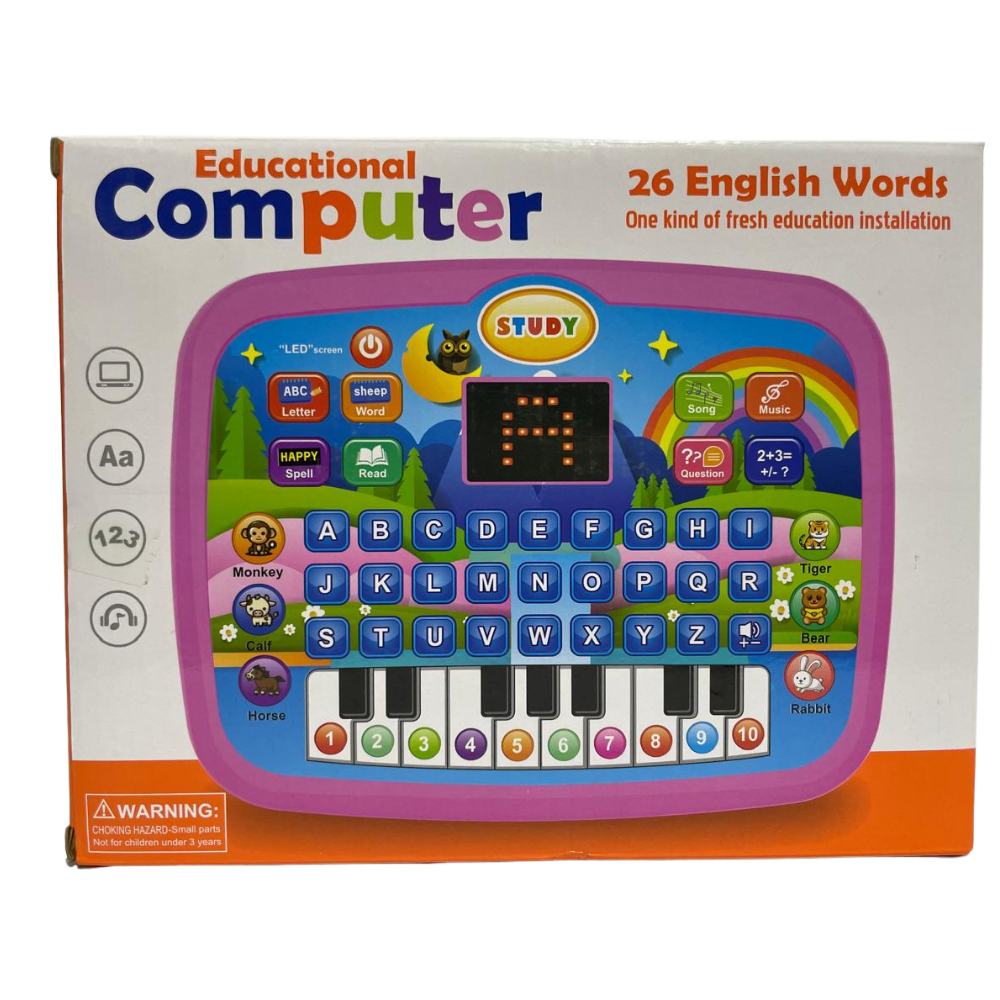 Smart Musical Learning Computer – ABC, 123, Songs
