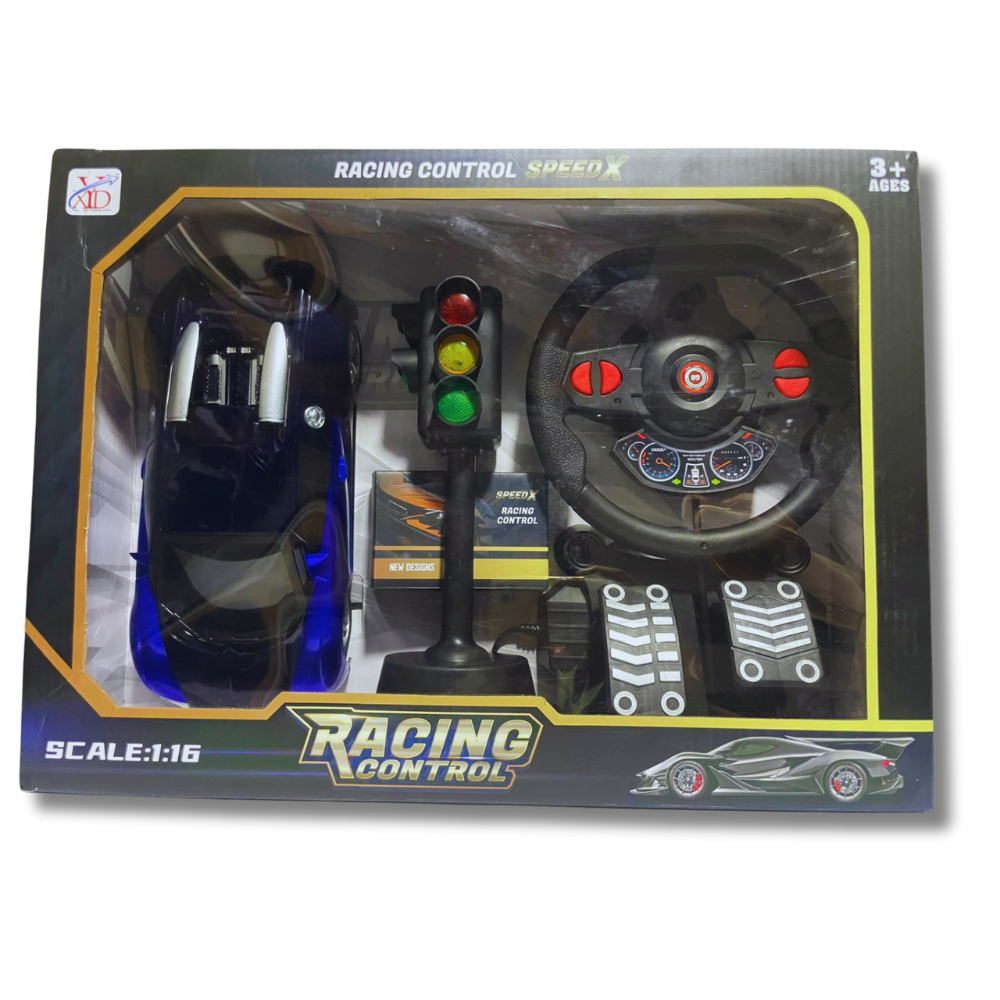Racing RC Car – Music, Traffic Lights & Gravity Control Fun