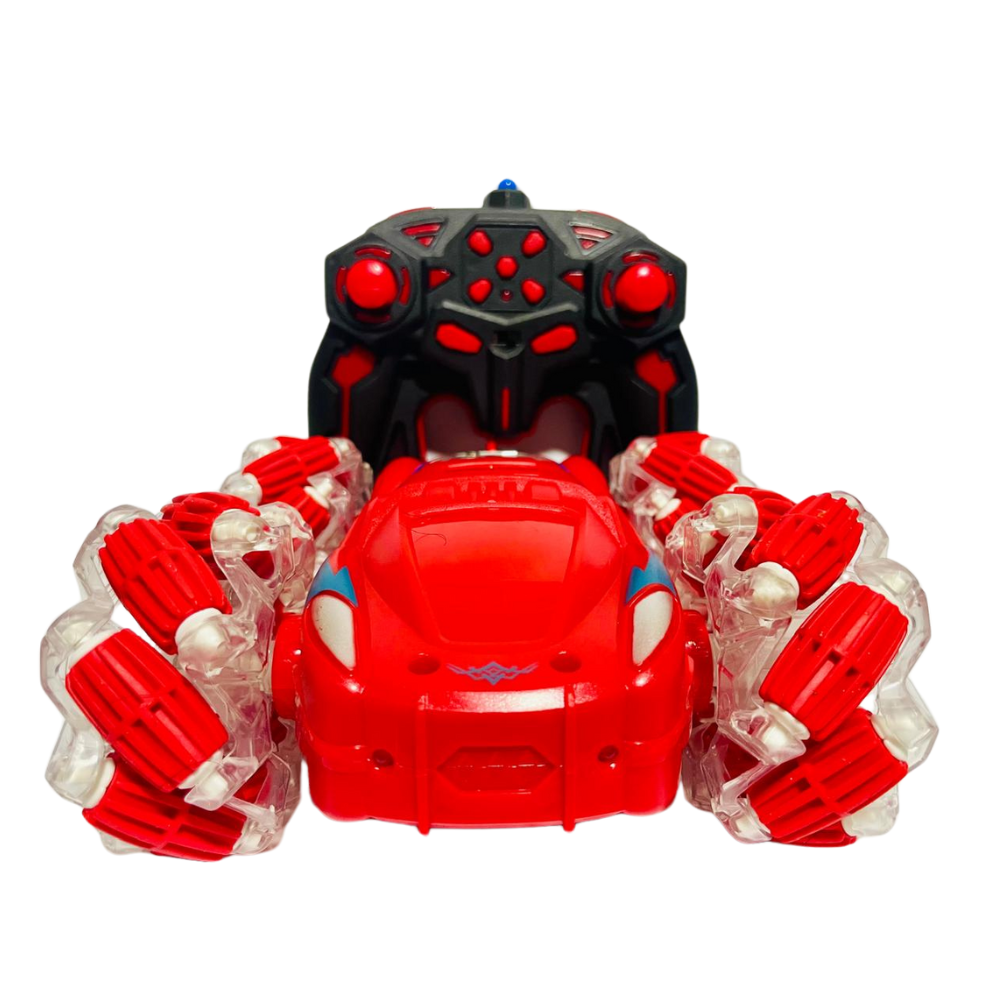 Double Side RC Stunt Car – 360° Spin, Drift, Lights & Lateral Moves