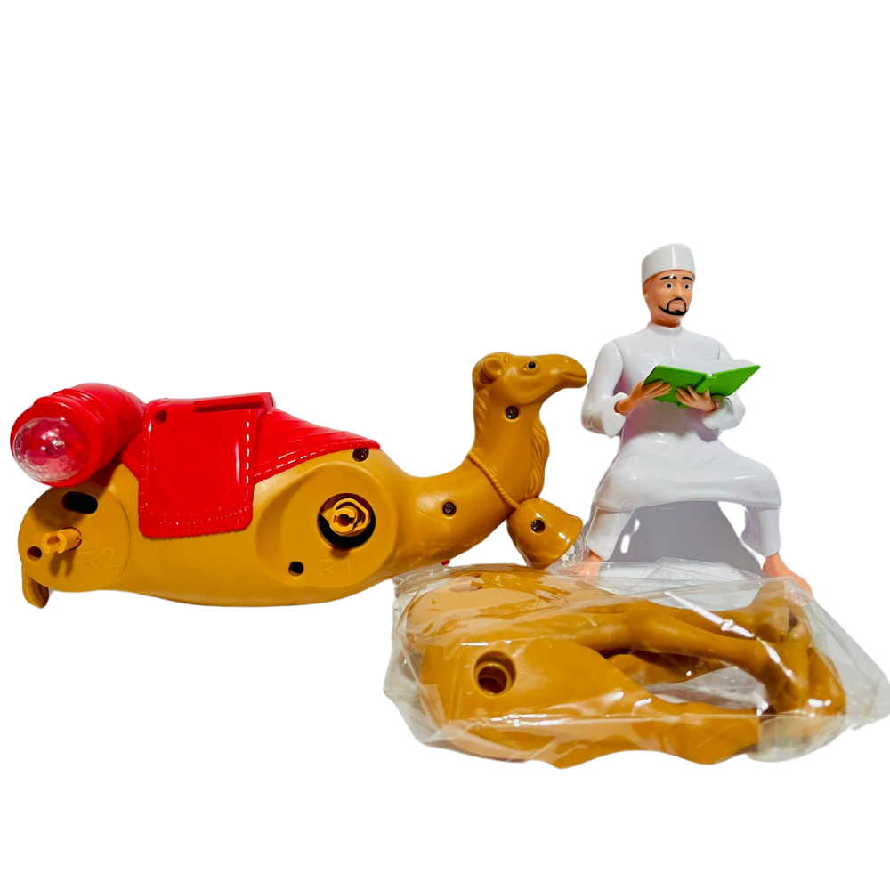 Walking Camel with Rider – Light-Up & Sound Toy